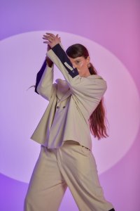 Unisex Özel Yan Cep Detaylı Tasarım Oversize Kruvaze Takım - Komando